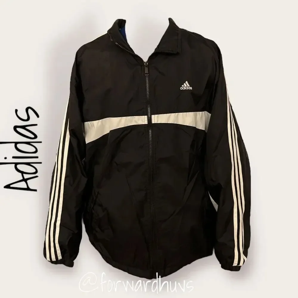 Adidas Gender Neutral Vintage Wind Jacket Size XL